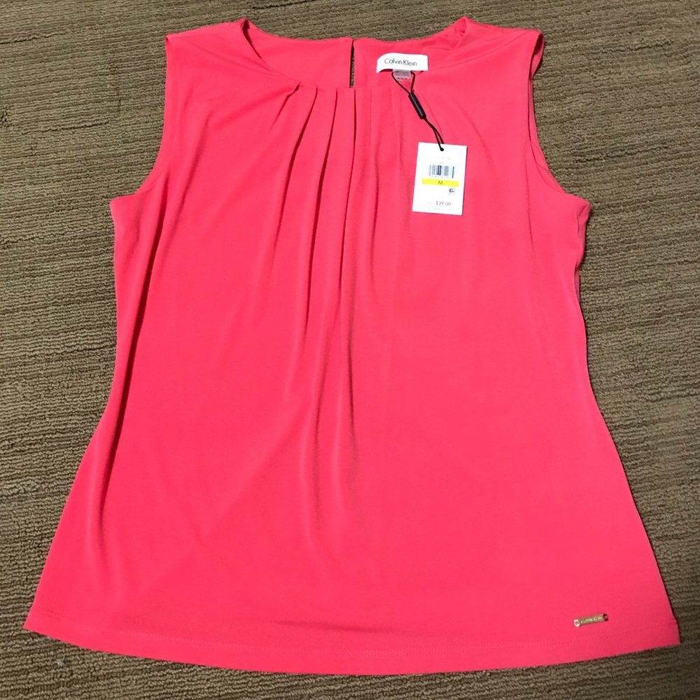 ❌SOLD❌ Calvin Klein Sleeveless Blouse NWT